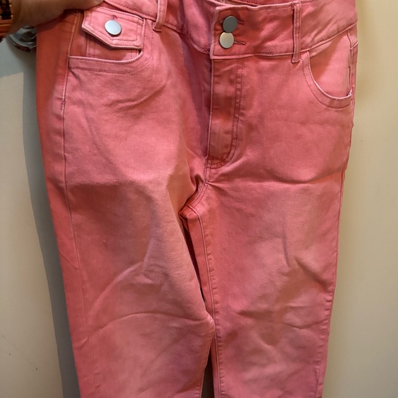 Women’s Pink Slim Jeans - Picture 2 of 3